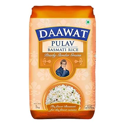 Daawat Pulav Basmati Rice, 1kg