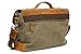 TORRO Messenger Laptop Bag Canvas Vintage Genuine Leather Satchel Shoulder Bag