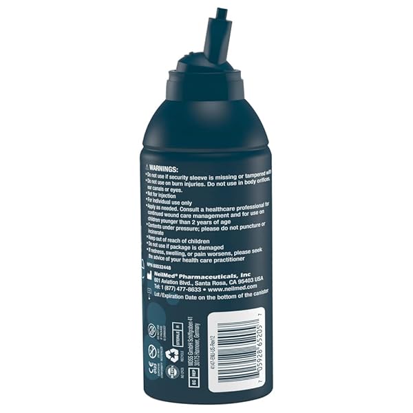 NEILMED NEILCLEANSE PIERCING AFTERCARE, FINE MIST, 6.3 FLUID OUNCE