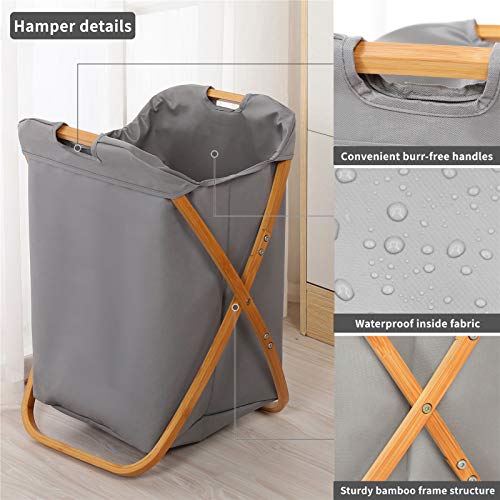 guofa-Large-Laundry-Baskets-with-Lid-and-Removable-Laundry-Bag-Waterproof-Lining-Fabric-Bamboo-Hampers-for-Bedroom-Bathroom-Laundry-Room-Toys-Basket