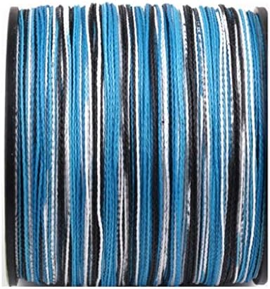 HANGESS Braided Fishing Line 4 Series PE 12-80 LB Fishing Rod Kite Line Camouflage Multi-function Power Pro Fishing Line