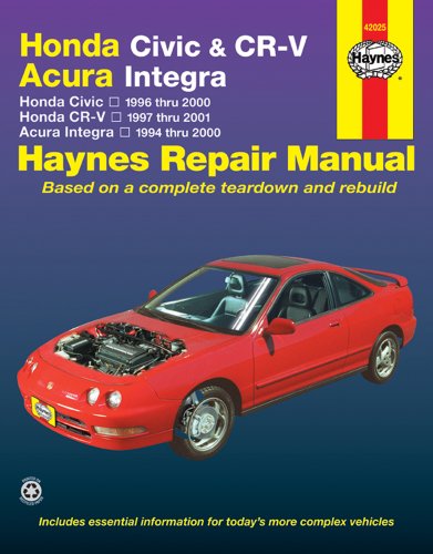 Honda Civic, CR-V & Acura Integra 1994-2001 - Thumbnail 2