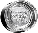 Maybelline Color Tattoo Metal 24hr Eyeshadow - Silver Strike (Pack of 2)