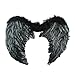 Dazone Black Angel Feather Wings Costume