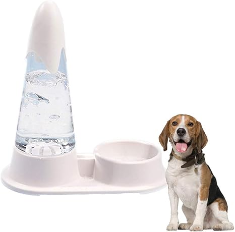 Amazon Co Jp Gifty 犬 自動給水器 水飲み 1 1l 大容量 猫 自動 給水 留守番 水分補給 水入れ 水をよく飲む 給水器 ホーム キッチン