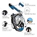 DOUPRO HENGBIRD Snorkel Mask Universal Size Easybreath Snorkeling Mask 180° Panoramic View Ear Pressure Balance Anti-Fog Anti-Leak Fit Perfectly and Comfortably for All - 2018 Latest Upgrade