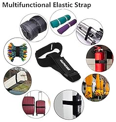 Zeltauto Elastic Cinch Straps Hook and Loop Cable