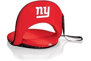 PICNIC TIME NFL Oniva Stadium Seat - Reclining Bleacher Seat with Back Support - Beach Seat