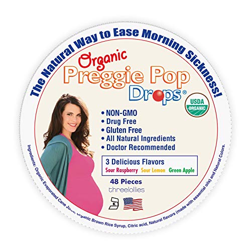 Preggie Pops Morning Sickness Relief Nausea Relief for Pregnant Women
