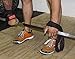 SERIOUS STEEL FITNESS Red Figure 8 Lifting Straps | Deadlift & Strongman Axle Straps - 3 Sizes