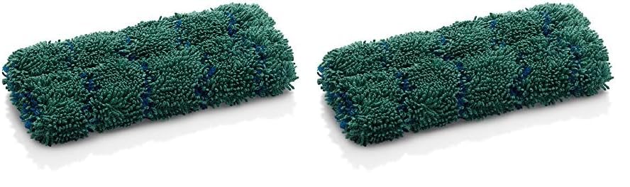 E-Cloth Kitchen Microfibre Cloth, Streak-Free Cleaning Kitchen Surfaces, Coutertops and Sinks, Washable and Reusable, 100 Wash Promise, Green, 2 Pack