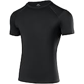 Niksa 1/2/3 Pack Boys Compression Shirt, Youth Athletic Quick Dry Undershirt Kids Sport Base Layer for Baseball Football