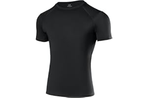 Niksa 1/2/3 Pack Boys Compression Shirt, Youth Athletic Quick Dry Undershirt Kids Sport Base Layer for Baseball Football