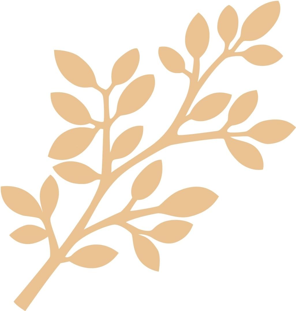 Artemio Sagoma In Legno A Forma Di Foglie 12 X 7 Cm 3 Pezzi Colore Beige Amazon It Casa E Cucina