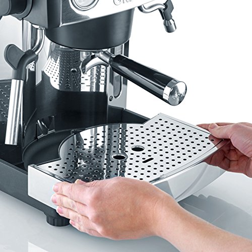 Graef ES902EU Espressomaschine, Aluminium, schwarz-matt/Edelstahl – Bild 7