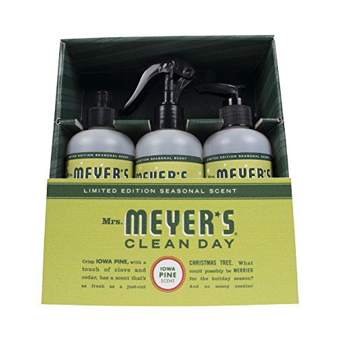 Mrs. Meyer's Kitchen Essentials Set, Includes Hand Soap, Dish Soap