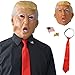 Tigerdoe Trump Mask - Donald Trump Costume - President Mask - Politician Costume - Funny Latex Mask