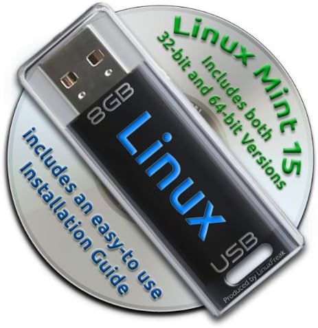 Amazon.com: Linux Mint 16 on Bootable 8GB USB Flash Drive and DVD