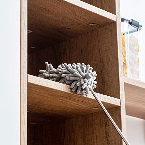 XKMY Stofborstel Uitschuifbare Microfiber Duster Stofverwijdering Huishoudelijke Desktop Reinigingsborstel Verstelbare… - Afbeelding 5