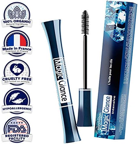 MaggieGlanceParis - Lash Boost Enhancer For Longer Lashes And Eyebrows - Eyelash Growth Serum - Fast Results In 10 Days