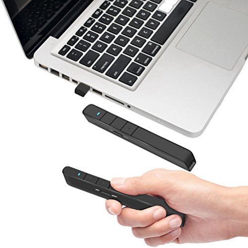 Dinofire-Wireless-Presenter-with-Green-Light-Rechargable-PowerPoint-Clicker-Presentation-Remote-Support-Hyperlink