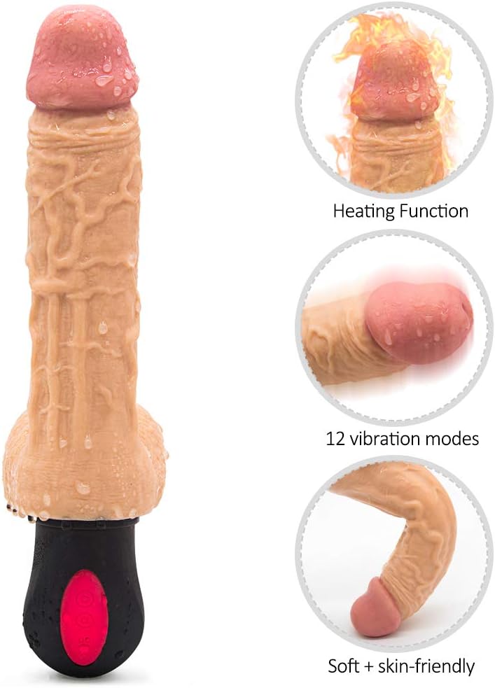 Rotating Automatic Massage Tool Machine Female Thrusting G Spotter Clitorials Thrusting with 7 Frequency Multiple Speed Swinging Didlos for Women Favorite Christmas Gift Perfect Size,T-Shirt
