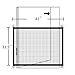 NWK Magic Gate for Dogs, Portable Folding Safe Enclosure Easy Install Anywhere (Baby Safety Fence,Pet Safety Enclosure) - 41x32 inch,Magic Gate As Seen On TV