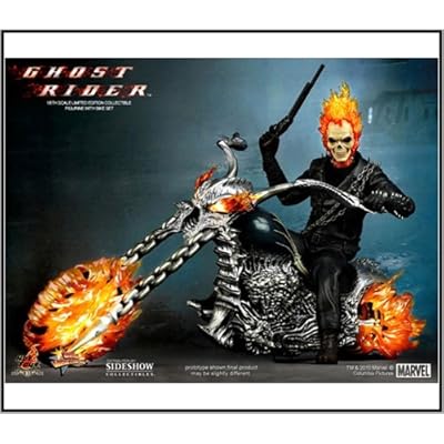 16 Scale Hot Toys Ghost Rider with Hellcycle Oman Ubuy