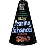 The Party Continuous Adult Birthday Party Senior Moments Hearing Aid , Black , 8 1/4" x 6" plastic