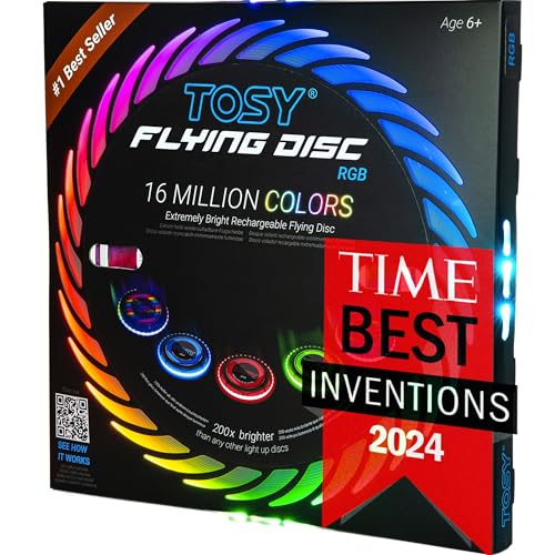 Preis-Check: TOSY Flying Disc – 108 RGB-LEDs... für 19,99€ Zum Angebot!