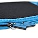 BCP Black Color Neoprene Multi-Functional Mouse Storage Bag Pad with Carabiner