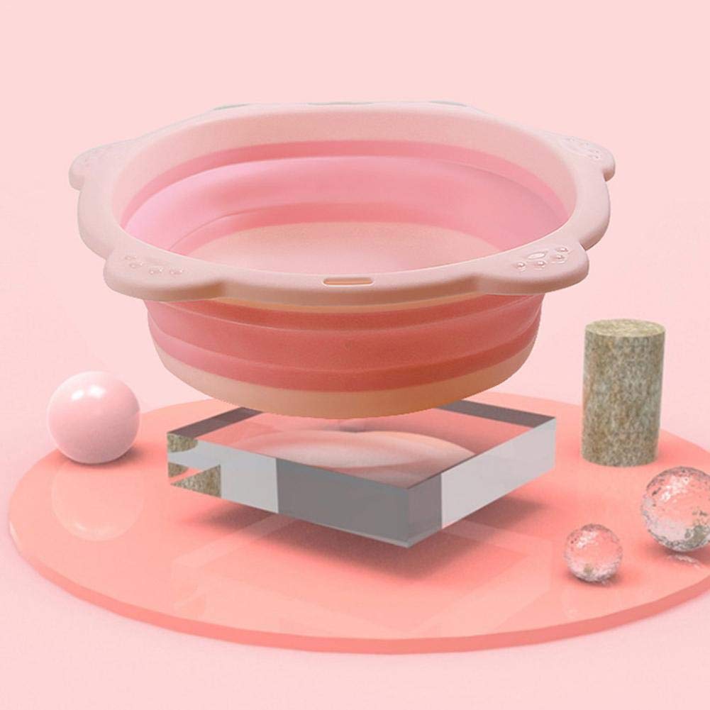 Kinder Faltbar Waschbecken Zusammenklappbare tragbare Waschschüssel