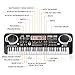M SANMERSEN Kids Piano for Boys Girls, 2018 Improved Version 61 Keys Electronic Multifunction Keyboard Piano Musical Instrument for Kids Black