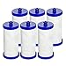 Waterdrop WF1CB Replacement for Frigidaire® PureSource WFCB®, RG100, NGRG2000, WF284, 9910, 469906, 469910 Refrigerator Water Filter, 6 Filters