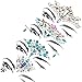 TOODOO 8 Sets Face Gems Rhinestone Colorful Sticker Tattoo Jewelry Stick on Face Festival Jewels for Forehead Body Decorations (Shiny Style)