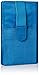 Big Skinny Women's Plus Size myPhone Bi-Fold Slim Wallet, Holds Up to 20 Cards, Ocean Blue