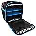 6 Pack Fitness Innovator Cube Americas #1 Choice in Meal Prep Management 3 - Meal (Black/Neon Blue)
