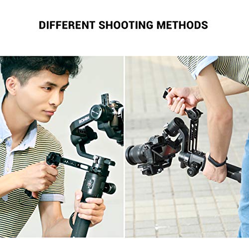 SMALLRIG Adjustable Wooden Handle Hand Grip for DJI Ronin S Gimbal