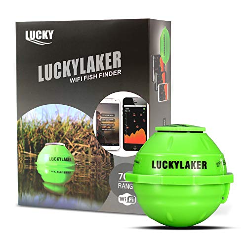 Lucky Smart Fish Finder Portable Fish Finder, WiFi Fishing Finder