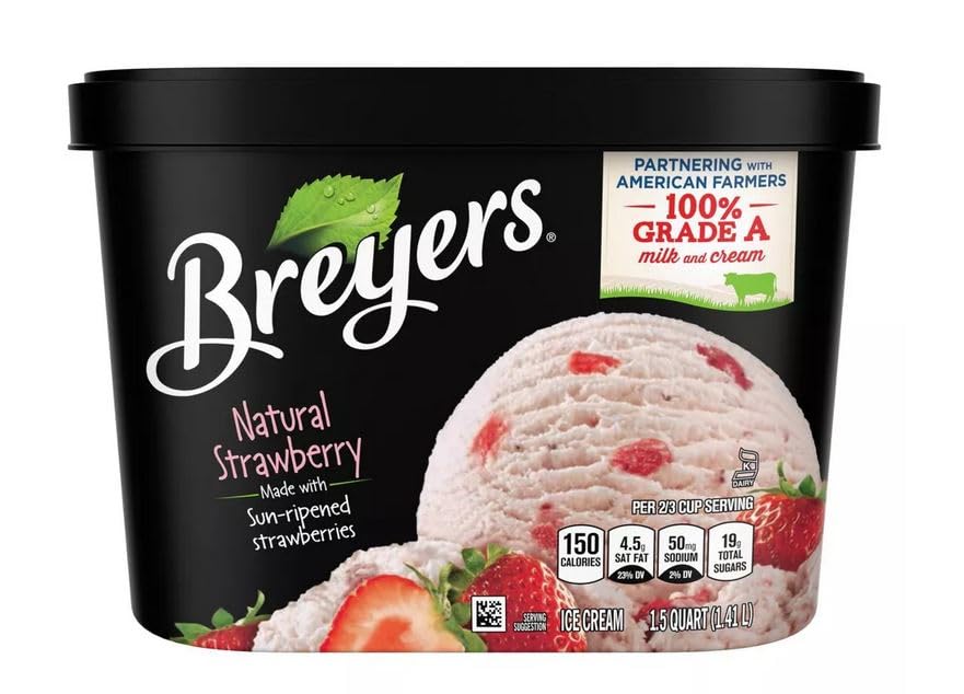 Breyer's Ice Cream 48 oz. Tub
