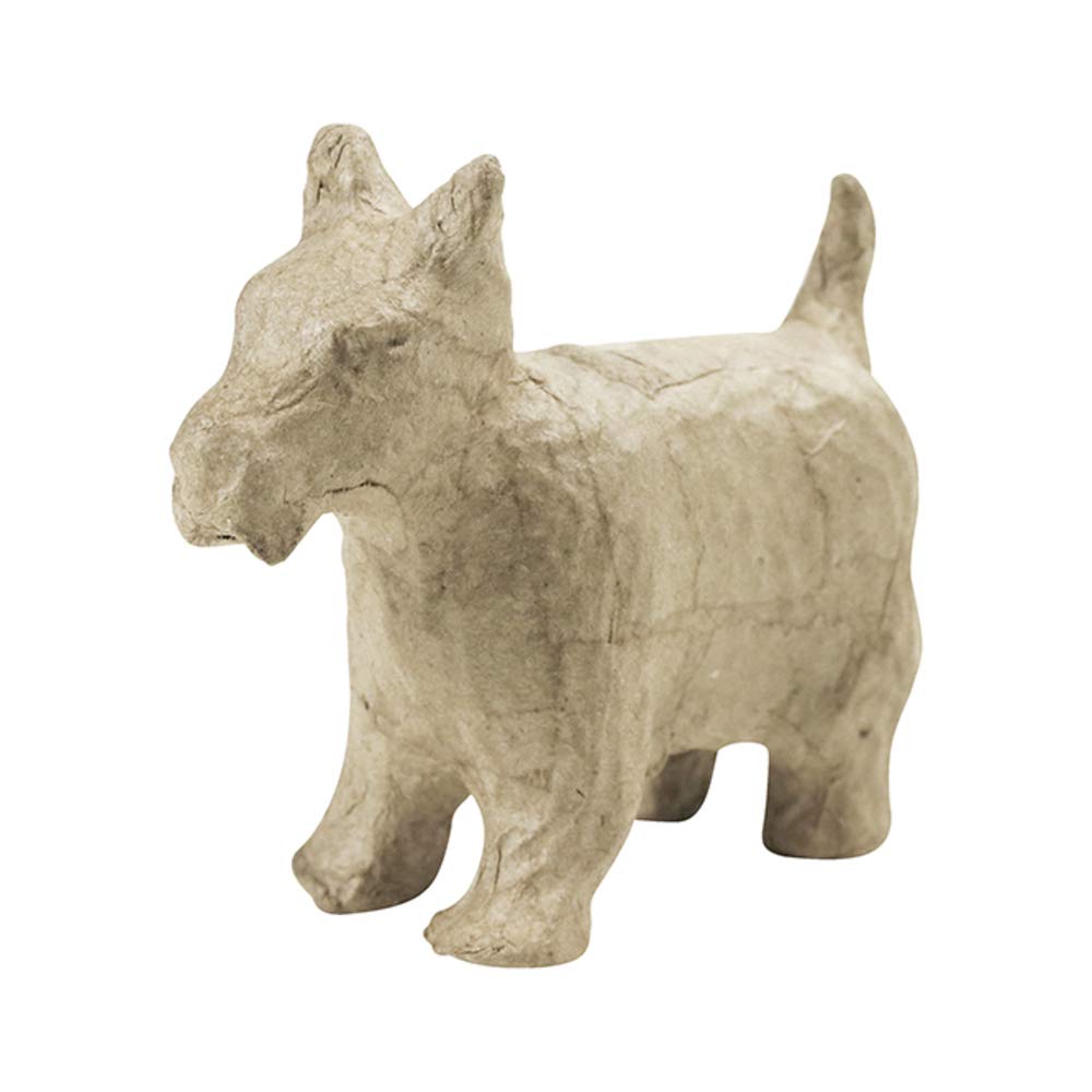Décopatch - Ref AP585O - Small Scotty Dog - Papier Maché Object to Decorate - 10.5 x 4.5 x 9cm - Decorate with Décopatch Papers & PaperPatch Glue, Glitter, Paints — image 1