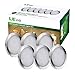 LE LED Under Cabinet Lighting Kit, 510lm Puck Lights, 3000K Warm White, Under Counter Lighting, Stick On Lights, for Kitchen, Closet Lights, Set of 3