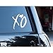 The Weeknd XO Two Pack Vinyl Sticker Car Truck Window Laptop Macbook Wall Art
