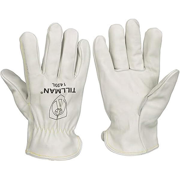 Tillman 1420 Pearl XL Grain Cowhide Leather Drivers Glove