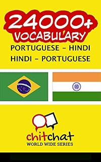 Livro 24000+ Portuguese - Hindi Hindi - Portuguese Vocabulary