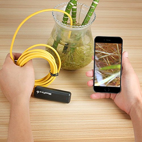 BlueFire Semi-rigid Flexible Wireless Endoscope IP67 Waterproof WiFi Borescope 2 MP HD Resolutions Inspection Camera Snake Camera for Android and iOS Smartphone, iPhone, Samsung, iPad, Tablet (11.5FT) - Thumbnail 4