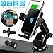 Wireless Car Charger, 10W Qi Fast Charging Car Mount Charger Auto-Clamping Windshield Dashboard Air Vent Phone Holder & QC 3.0 Adapter Compatible iPhone 11Pro/Max/XR/11/X/8, Samsung Note 10/S10/S9/S8