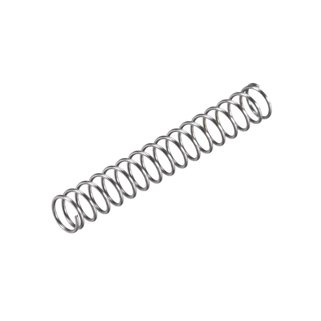 Photo 1 of uxcell Compression Spring,6mm OD, 0.6mm Wire Size, 22mm Compressed Length, 40mm Free Length,10N Load Capacity,Gray,10pcs