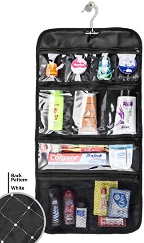 Hanging Toiletry Bag, Comfortra Hanging Travel Organizer For Men and Women, Cosmetic Storage Kit