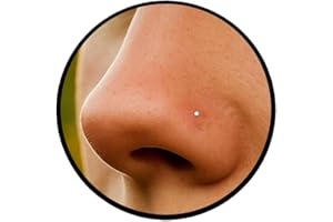 1mm Silver Nose Stud – Ultra Tiny 24 Gauge L Shape Nose Pin with Small Ball – Dainty Micro Nose Jewelry for Women & Men